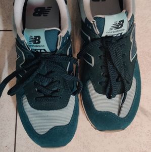 New Balance 574 NB574 Women Lifestyle Shoes Sneakers New Blue Turquoise WL574WS2